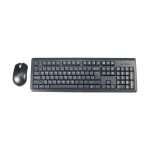 A4 Tech 4200N Black Wireless Keyboard & Padless Mouse Combo with Bangla: keyboard and mouse combo
