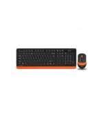 A4 Tech FG1010 Black-Blue Wireless Keyboard & Mouse Combo with Bangla