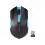 A4TECH G3-200N Wireless Mouse - 2.4G Wireless - 1000 DPI - For PCLaptop - BlackBlueOrange