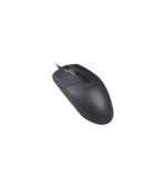 A4tech OP-730D 2x Click Optical Wired Mouse - 1000 DPI - Optical Sensor - Double click Button - 4-Way Wheel - Black