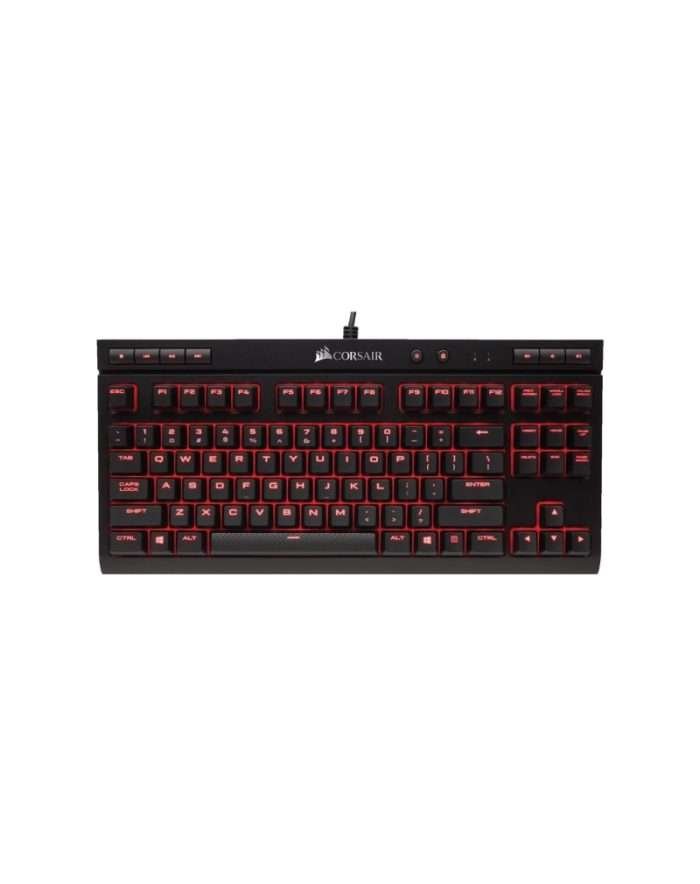 Corsair K63 Compact Mechanical (CHERRY MX Red Switch) RED LED Backlight Gaming Keyboard