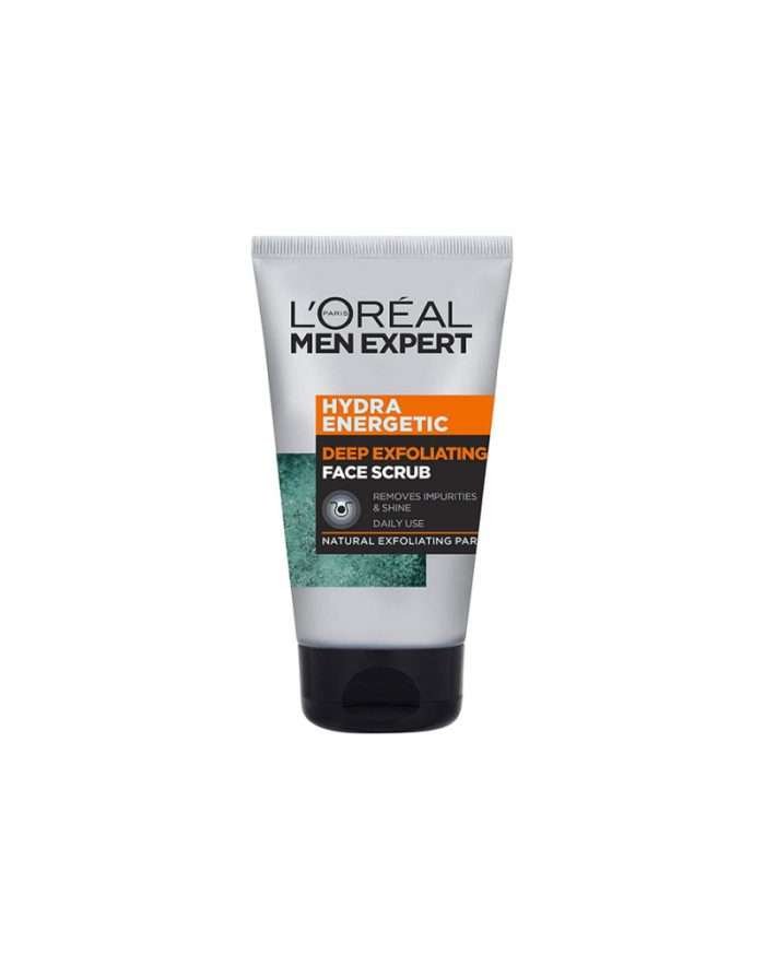 Loreal Men Expert Hydra Energetic Deep Exfoliating Face Scrub – 100ml: loreal mens expert hydra energetic moisturizer