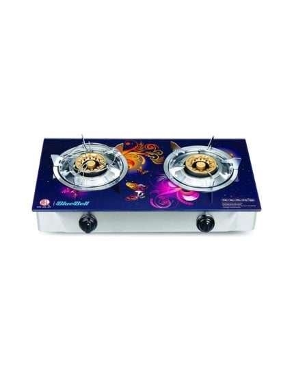 RFL Double Glass LPG Gas Stove Bluebell Variant