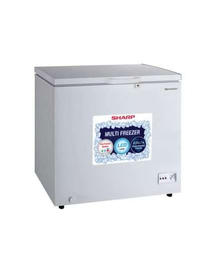 SHARP 220 Liters Deep Freezer SJC-218-WH