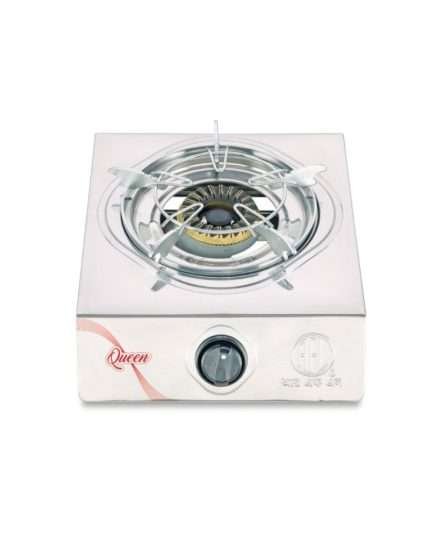 Single Stainless Still Gas Stove Queen LPG