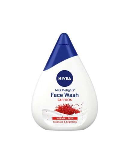 Nivea Face Wash Milk Delights Precious Saffron 100ml