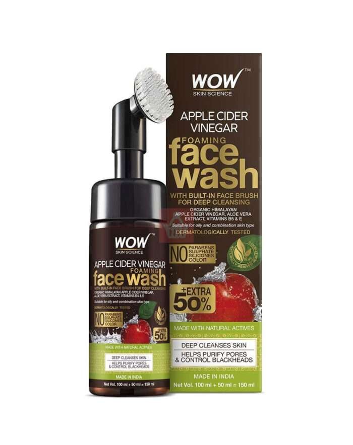 wow face wash 150ml: wow skin science