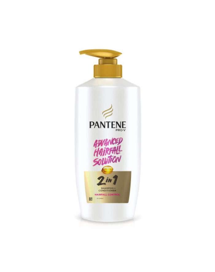 Pantene Advanced Hairfall Solution 2in1 Anti-Hairfall Silky Smooth Shampoo & Conditioner