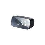 Havit M3 Portable Wireless Bluetooth Speaker-Black with Alarm Clock