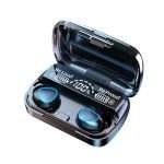 M10 TWS Earphone 9D Stereo LED Digital Display Touch CVC8.0 Digital Noise Reduction Technology m10 tws m10 tws price in bangladesh m10 tws price in bd : Best Wireless Headphone