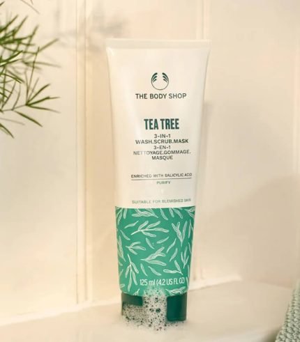 The Body Shop Tea Tree 3-in-1 Wash Scrub Mask 125ml