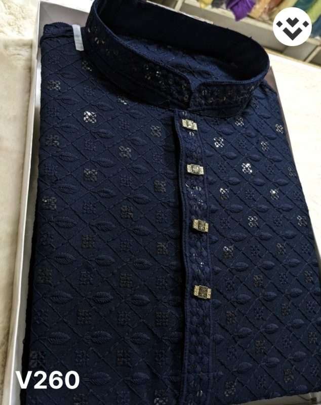 Indian Sequence Punjabi For Men (V260) – New Panjabi Collection Panjabi Design