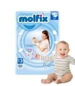 Molfix Belt Diaper Jumbo Midi (4-9 kg) 60 Pcs