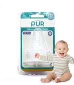 Pur Baby Standard Fast Flow Nipple L 2 Pcs (6 Month Plus)