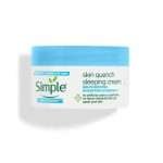 Simple Water Boost Skin Quench Sleeping Cream 50ml