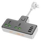 HOCO AC11A Voyage 2 Pin Socket (1C3A) (EU) :2pin socket