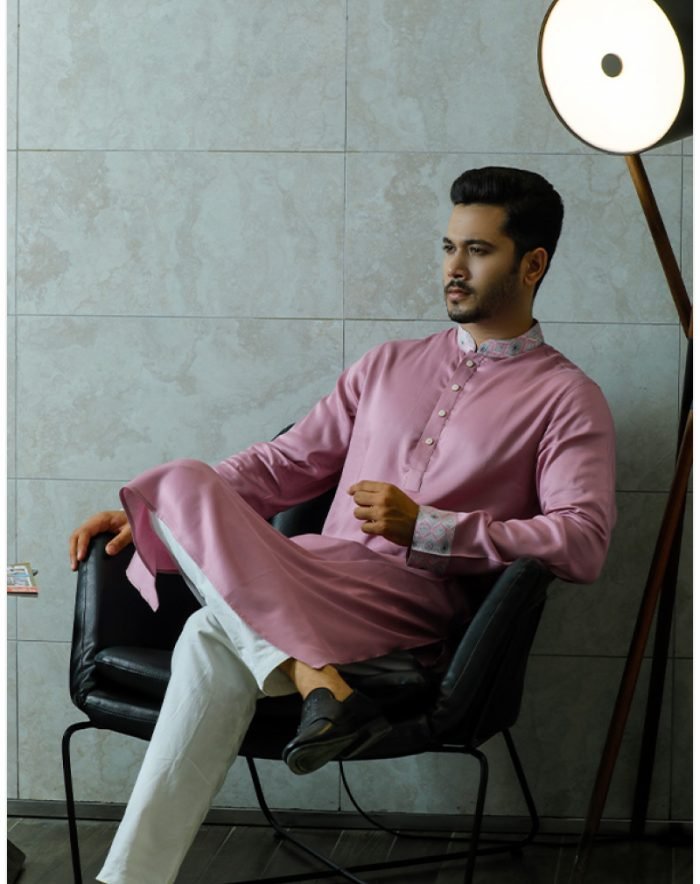 BLUSH ROSE STAIN MEN PANJABI Punjabi Outfit