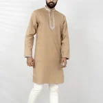 Sorrell Brown Panjabi for Men | Eid Punjabi Collection