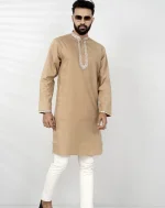 Sorrell Brown Panjabi for Men | Eid Punjabi Collection