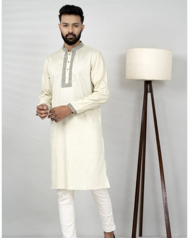 French Vanilla Men Panjabi: Punjabi Collection