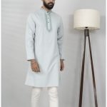 Geyser Blue Men Panjabi: Punjabi collection