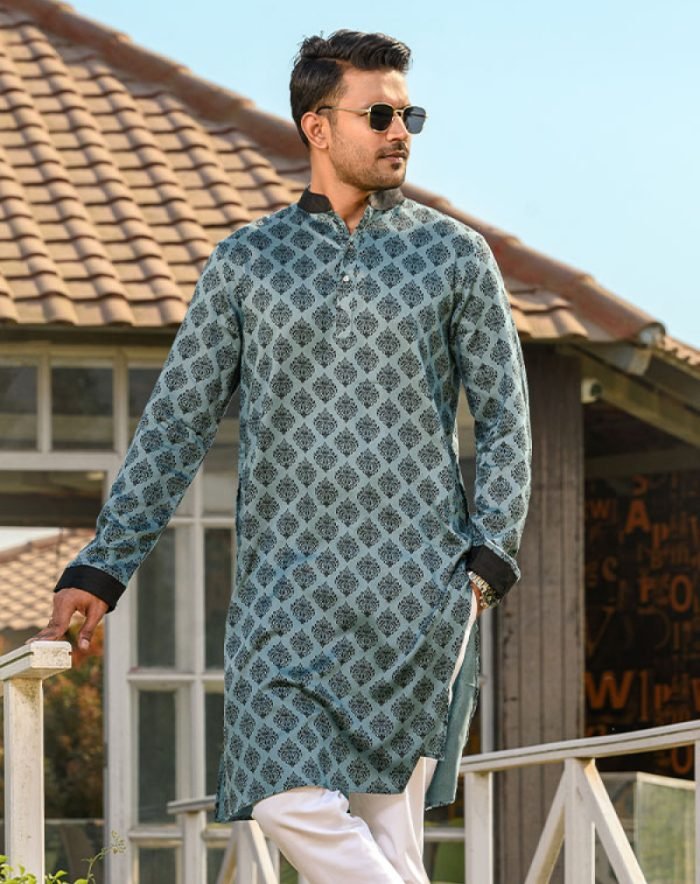 Green Paradise Men Panjabi: Punjabi Collection