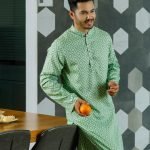 LIGHT GRASS GREEN MEN PANJABI: Punjabi Collection