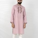 Melanie Pink Men’s Panjabi Eid Panjabi Collection Stylish Panjabi Collection