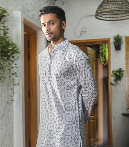 Silver Mist Men’s Panjabi Eid Panjabi Collection