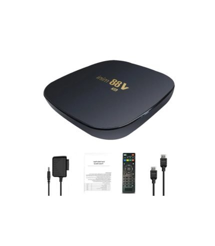 Best TV Box - Q96 V88 Mini 4K Ultra Streaming Device