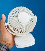 mini Clip Fan 2-in-1 360 Degree Rotation Rechargeable Fan (WiWu FS03)