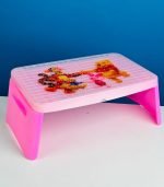 Folding Baby Reading Writing Desk with Storage Portable Laptop Table