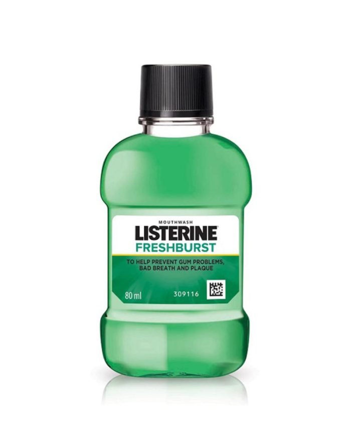 Listerine Mouthwash Fresh Burst 80ml