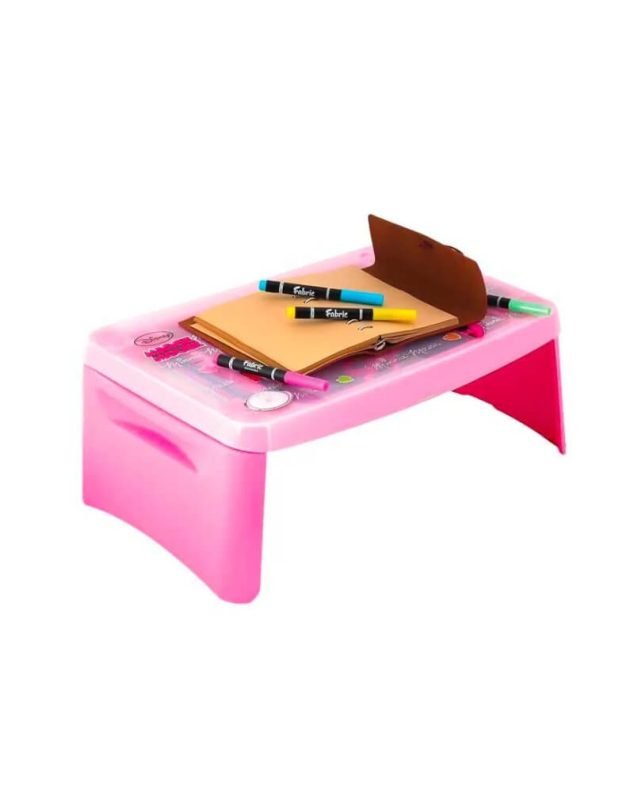 Folding Baby Reading Writing Desk with Storage Portable Laptop Table