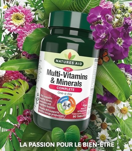 Natures Aid Multivitamins and Minerals 90 Tablets UK