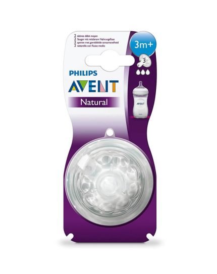 Philips Avent Natural Teat Three Months Plus Nipple