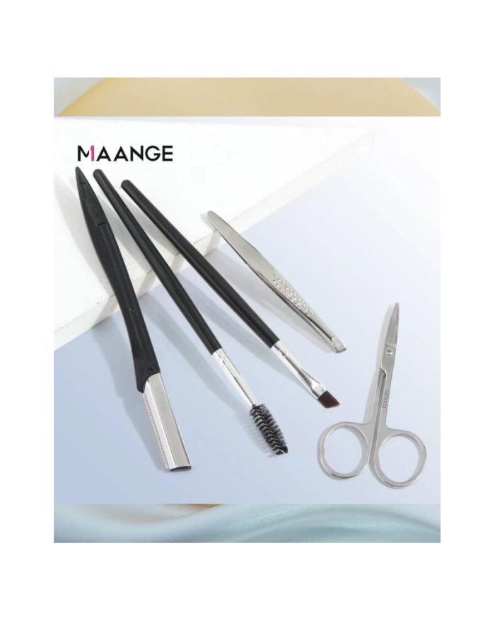 Premium MAANGE Eyebrow Kit 5PCS Set - Top Eyebrow Solution Eyebrow