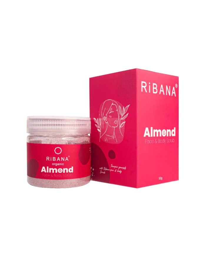 Ribana Almond Body Scrub – Exfoliate & Renew Body Scrub