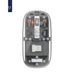 Wireless Mouse - WIWU Crystal Transparent, Gray Wireless Mouse