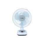 Buy VISION Rechargeable Fan 12" White | USB Charger