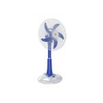 Product Description: Experience cooling comfort anywhere with the Walton Rechargeable Table Fan, model WRSF16A-PBC (16"). Crafted with precision and designed for convenience, this fan ensures you stay cool in style. Here's why it's a must-have: Adjustable Height: Customize the fan's height to suit your needs, providing optimal airflow at just the right level. Aerodynamically Designed Blades: Enjoy natural airflow thanks to the expertly crafted blades that efficiently circulate air throughout your space. Manual Oscillation System: Control the direction of airflow manually, ensuring that cool air reaches every corner of the room. Multi-Speed Selection System: Tailor the fan's speed to your preference with the multi-speed selection feature, allowing for personalized cooling comfort. Whether you're at home, in the office, or on the go, this rechargeable table fan offers the versatility and performance you need to beat the heat. Stay cool effortlessly with the Walton Rechargeable Table Fan. Don't miss out on the WRSF16A Rechargeable Table Fan price in Bd.