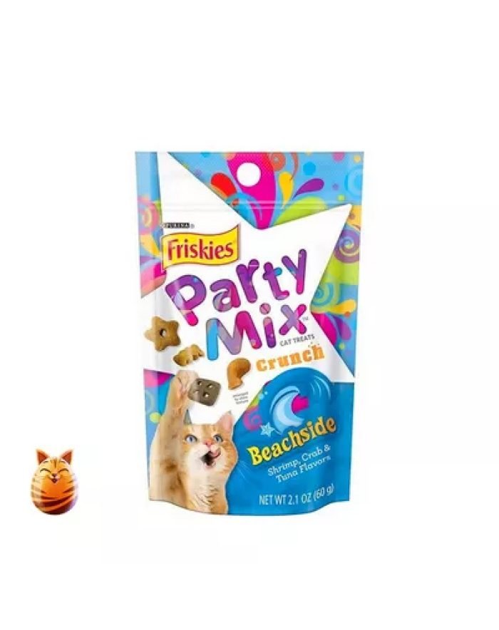 Purina Friskies Party Mix CatTreat Beach Side 60 gm.