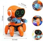 Bot Robot Pioneer Colorful Lights and Music All Direction Movement Dancing Robot Toys for Boys and Girls