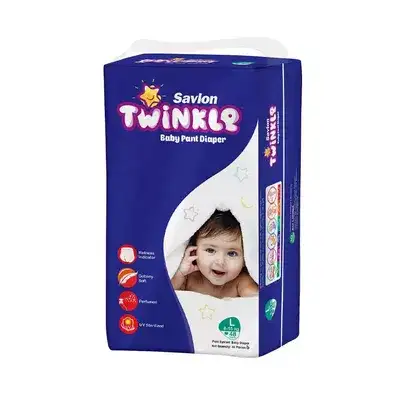 Savlon Twinkle Baby Pant Diaper L 8-15 kg