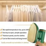 Powerful Mini Dry Iron with Spray – Portable Handheld Iron for Travel & Home Use - Image 7
