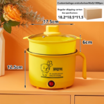 Powerful 2-in-1 Multifunctional Electric Pot 1.8L – Non-Stick Inner Pot for Home & Commercial Use - Image 2