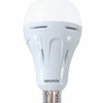 Veomix 15W AC/DC LED Bulb for load shedding and emergency lighting